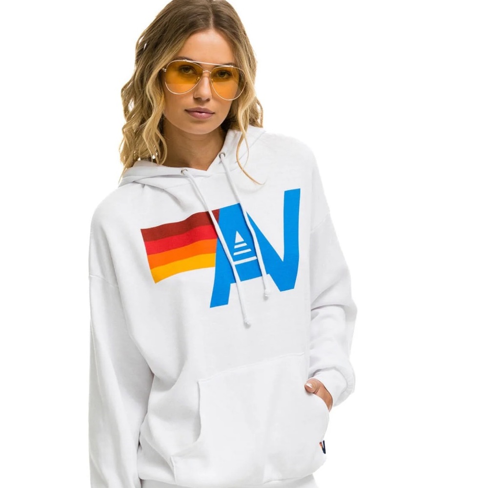 NWT- Aviator Nation logo hoodie xl